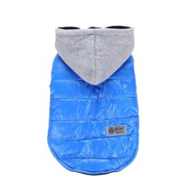 Popular Pet Clothes Winter Clothing Coat (Option: DZ175 Blue-XL)