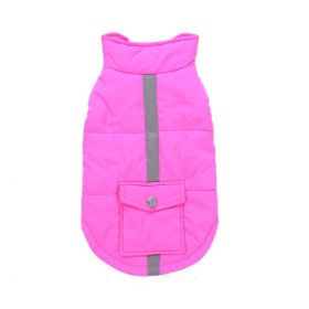Popular Pet Clothes Winter Clothing Coat (Option: DZ169 Rose Red-XL)