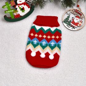 Dog Cat Sweater Pet Clothes Clothing (Option: Warm-14)